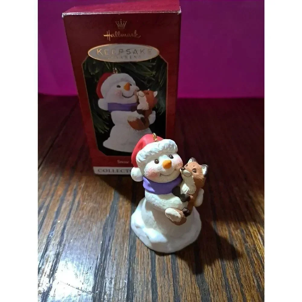 Vintage 1999 Hallmark Keepsake Snow Buddies #2 Christmas Holiday Tree Ornament